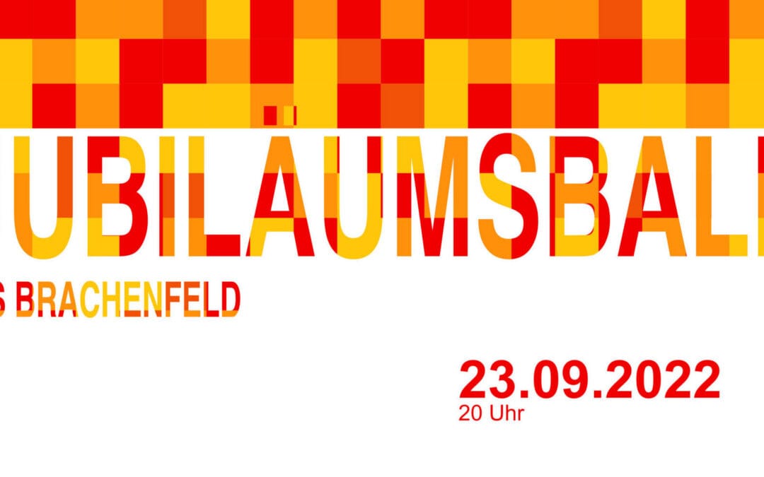 Jubiläumsball am 23.09.